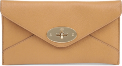 MULBERRY Envelope glossy goat wallet