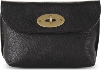 MULBERRY Locked leather cosmetic purse