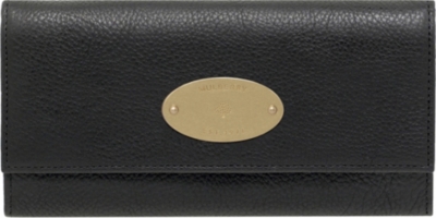 MULBERRY Natural leather continental wallet