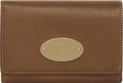 MULBERRY Natural leather French purse