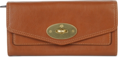 MULBERRY Postman's Lock wallet (Oak