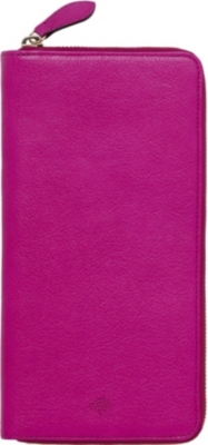 MULBERRY Leather travel wallet