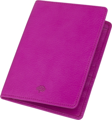 MULBERRY Leather passport wallet