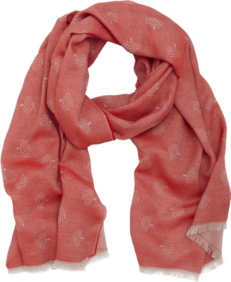 MULBERRY Tamara superfine cotton scarf