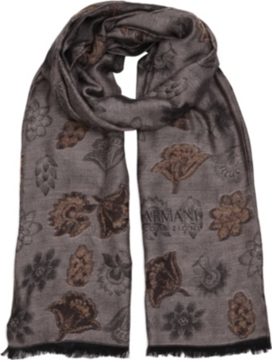 ARMANI COLLEZIONI Floral scarf