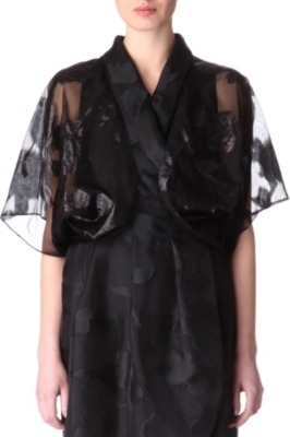 ARMANI COLLEZIONI Silk-blend cover-up