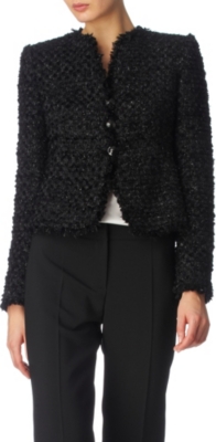 ARMANI COLLEZIONI Metallic jacket (Black