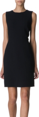 ARMANI COLLEZIONI Wool-crepe dress