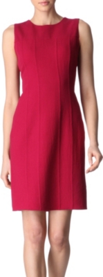 ARMANI COLLEZIONI Wool-crepe dress