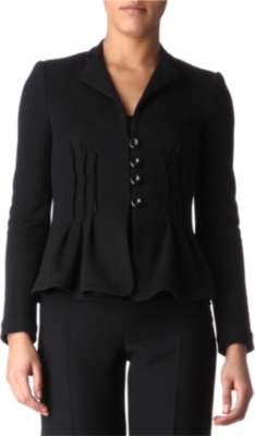 ARMANI COLLEZIONI Textured jacket