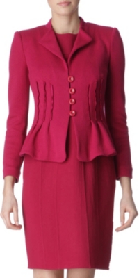 ARMANI COLLEZIONI Textured jacket