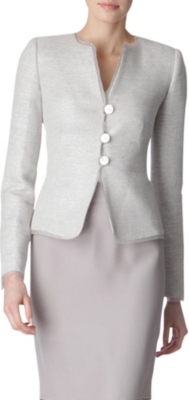 ARMANI COLLEZIONI Metallic tweed jacket