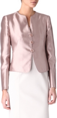 ARMANI COLLEZIONI Satin jacket