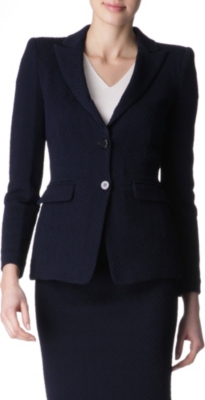 ARMANI COLLEZIONI Textured jacket