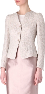 ARMANI COLLEZIONI Embroidered organza jacket
