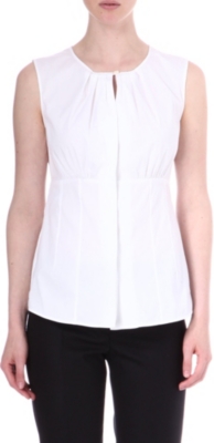 ARMANI COLLEZIONI Gathered-detail top