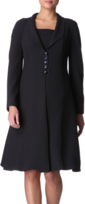 ARMANI COLLEZIONI Crepe dress coat