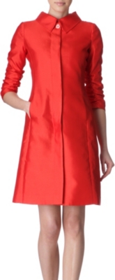 ARMANI COLLEZIONI Silk dress coat