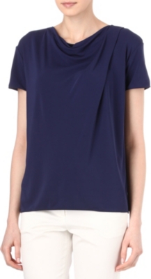 ARMANI COLLEZIONI Draped top