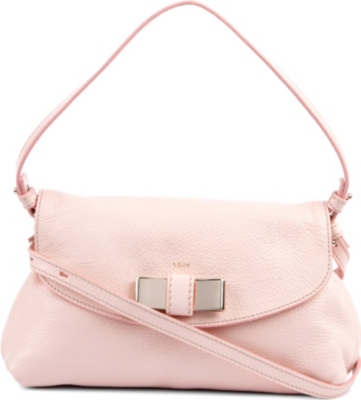 CHLOE Lily leather pouch bag
