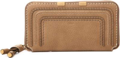 CHLOE Marcie leather long wallet