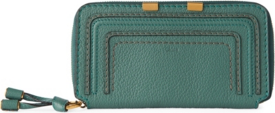 CHLOE Marcie zip around wallet (Eucalyptus
