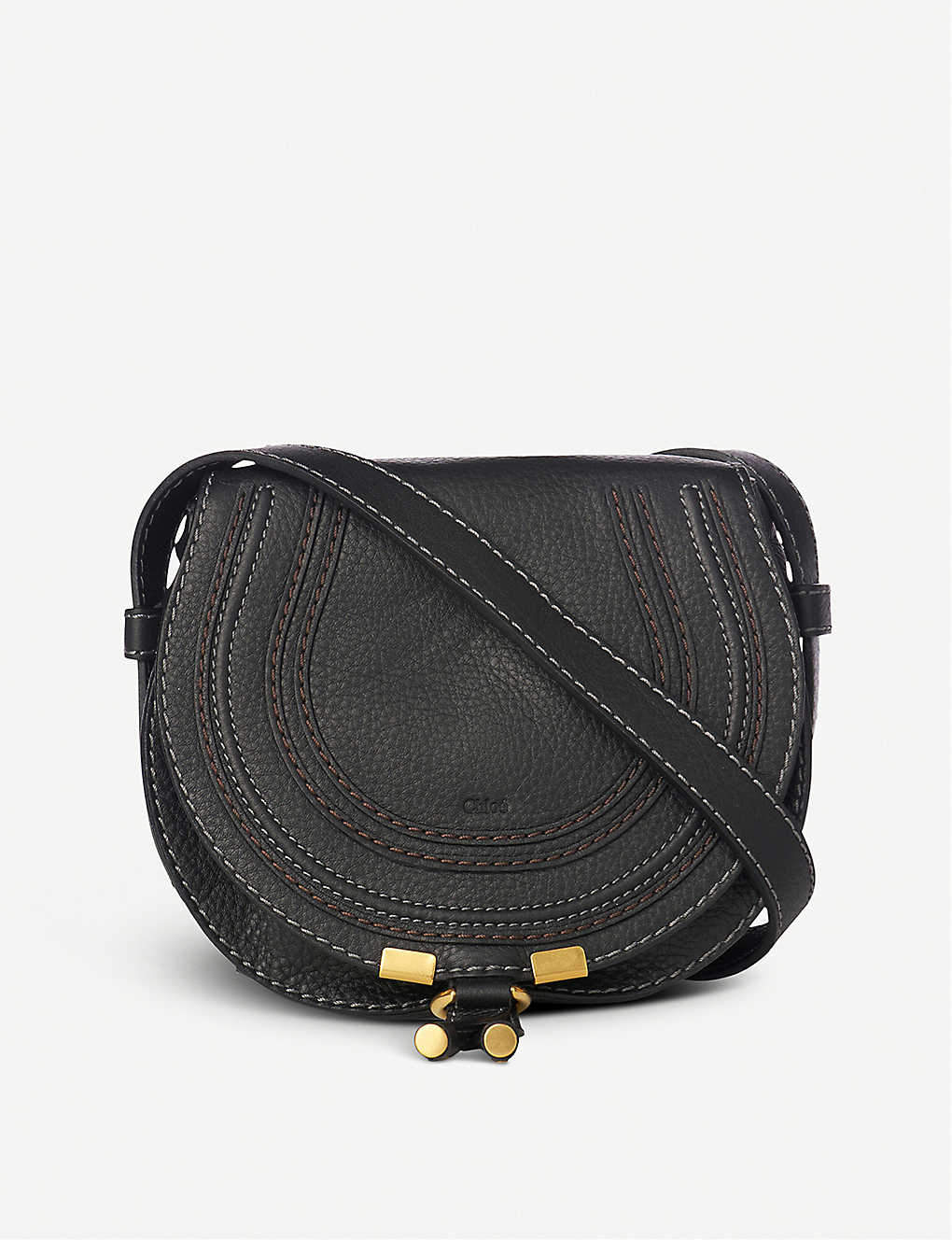 Marcie small leather saddle bag(1922349)