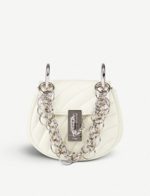 chloe nano drew bijou quilted shoulder bag