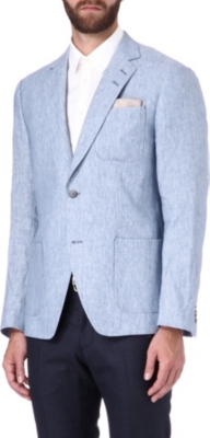TIGER OF SWEDEN Thomson patch pocket blazer