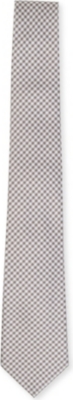 TIGER OF SWEDEN Diso gingham silk tie