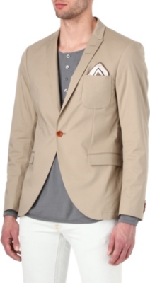TIGER OF SWEDEN Evert patch-pocket blazer