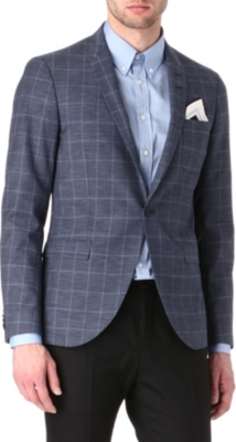 TIGER OF SWEDEN Evert checked blazer