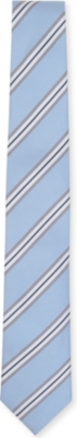 TIGER OF SWEDEN Ortona double-stripe tie
