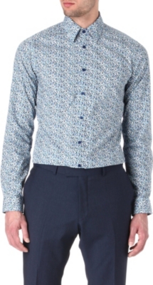 TIGER OF SWEDEN Pieter extra-slim single-cuff shirt