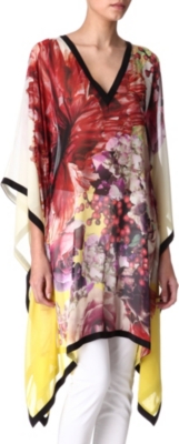 ROBERTO CAVALLI Vervienne silk kaftan