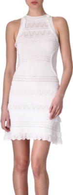 ROBERTO CAVALLI Sleeveless pointelle dress