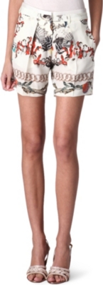ROBERTO CAVALLI Thaissa silk shorts