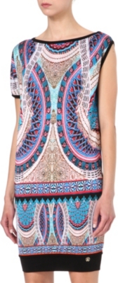 ROBERTO CAVALLI Printed jersey dress