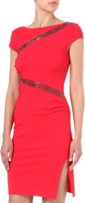 ROBERTO CAVALLI Bead-embellished dress