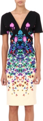 ROBERTO CAVALLI Mirror-print dress