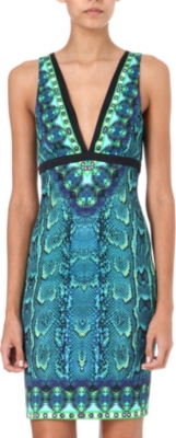 ROBERTO CAVALLI Python-print dress