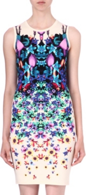 ROBERTO CAVALLI Mirror-print dress