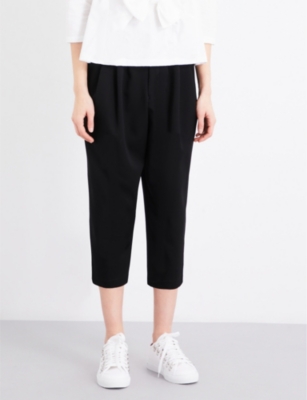 comme des garcons drop crotch pants