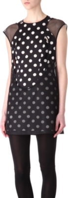 JUNYA WATANABE Mesh detail dress