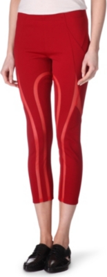 JUNYA WATANABE Mesh-panelled leggings