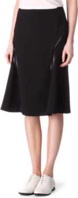 JUNYA WATANABE Mesh-panelled skirt