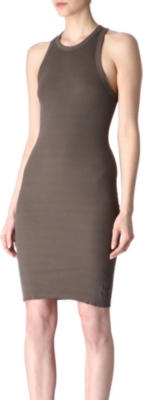RICK OWENS Ribbed dress