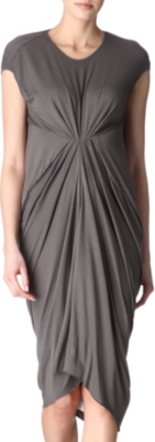 RICK OWENS Ruched dress