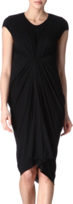 RICK OWENS Ruched dress