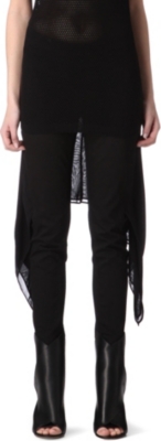 GARETH PUGH Chiffon-insert leggings